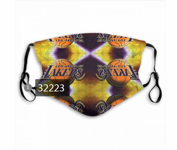 NBA 2020 Los Angeles Lakers1 Dust mask with filter